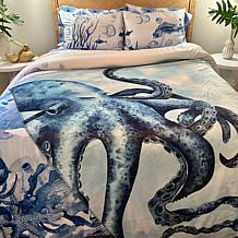 South Street Loft Oversized Octopus Printed Plush Throw