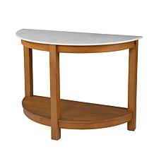 Southern Enterprises Aiden Demilune Console Table