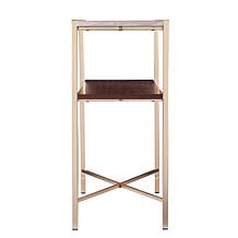 Southern Enterprises Ardmillan Faux Marble Console Table w/ Storage