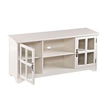 Southern Enterprises Brentwick TV/Media Stand - White