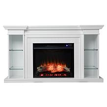 Southern Enterprises Crestbury Touch Screen Electric Fireplace with...