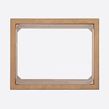 Southern Enterprises Dina Metal/Glass End Table - Gold