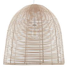 Southern Enterprises Formosa Rattan Pendant Lamp