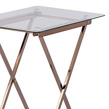 Southern Enterprises Gateland Folding Tray Table