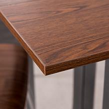 Southern Enterprises Holly&Martin Driness DropLeaf Table- Dark Tobacco