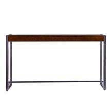 Southern Enterprises Holly&Martin Macen Console- Dark Tobacco/Gunmetal