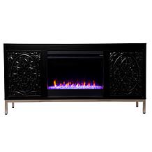 Southern Enterprises Ivybridge Color Changing Fireplace Console