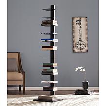 Southern Enterprises Jersey Spine Tower Shelf - Black