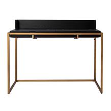 Southern Enterprises Leaston Flip Top Desk with Storage