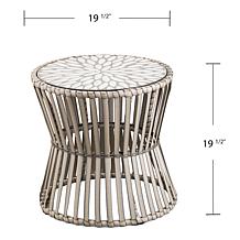 Southern Enterprises Melilani Wicker Outdoor Collection – 3pc Set