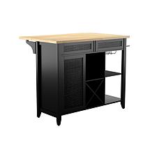 Southern Enterprises Moravelle Expandable Freestanding Kitchen Island