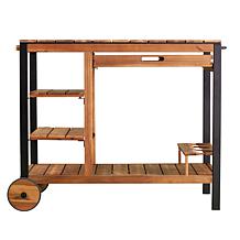 Southern Enterprises Murcott Outdoor Bar Cart