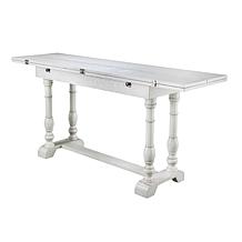 Southern Enterprises Pagoda Farmhouse Folding Trestle Table