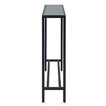 Southern Enterprises Pinsley Narrow Long Console Table - Black