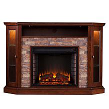 Southern Enterprises Redden Corner Convertible Electric Fireplace