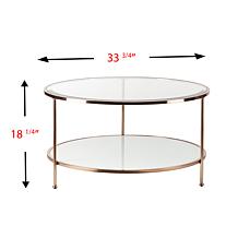 Southern Enterprises Risa Cocktail Table