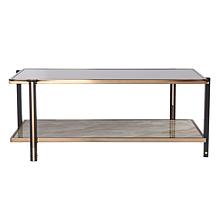 Southern Enterprises Thornsett Cocktail Table w/ Mirrored Top