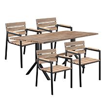 Southern Enterprises Villanda Outdoor Dining Set 5pc