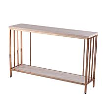 Southern Enterprises Youngston Faux Marble Console Table