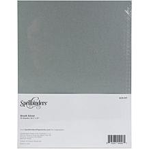 Bazzill Cardstock 8.5 in. x 11 in. Foil Silver