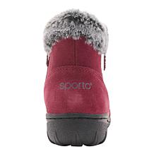 SPORTO Blend Suede Zipper Winter Boot