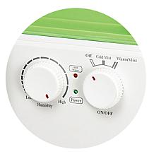 SPT Dual Mist Humidifier with ION Exchange Filter, Green