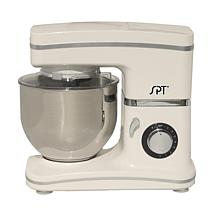 SPT MM-106W 8-Speed Stand Mixer, White