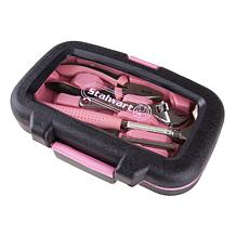 Stalwart 15-piece Household Hand Tools Set - Pink