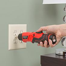 Stalwart 45pc 3.6V LED Cordless Screwdriver Set