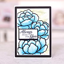 Stamps By Me Framed Florals 13-Piece Card-Making Kit