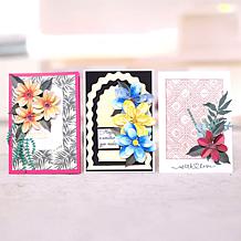 Stamps by Me Hellebore and Magnolia Flower Card-Making Kit