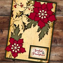 Stamps By Me Holly and Berry Christmas Theme 77-piece Kit