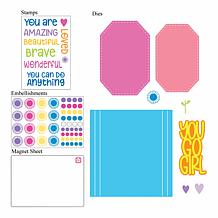 Stamps of Life 5" x 7" Window Card Front Stamp and Die Set