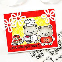 Stamps of Life Bakery Bears Stamp and Die Kit by Stephanie Barnard