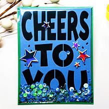 Stamps of Life Cheers to You Shaker Card Kit
