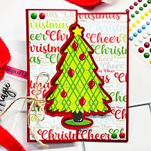 Stamps of Life Christmas Tree Flip-It Card Kit