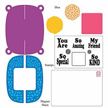 Stamps of Life Delightful Criss Cross Card Set