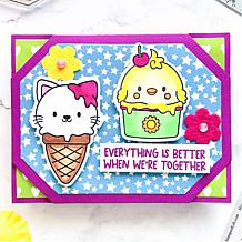 Stamps of Life Felt Flower Kit with Glue