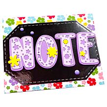 Stamps of Life Floral Alphabet Layering Die Set
