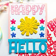 Stamps of Life Floral Alphabet Letter Stickers Bundle