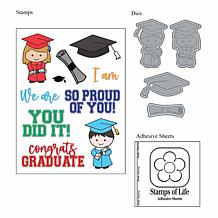 Stamps of Life Graduation Stamp and Die Kit