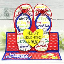 Stamps of Life Sandals Fold-It Card Kit