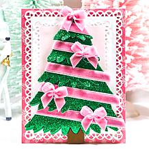 Stamps of Life Set of 96 Velvet Bows with Ribbon