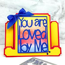 Stamps of Life You Are Loved Step-Up A2 Card Stamp and Die Set