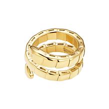 Stately Steel Stainless Steel Snake Ring