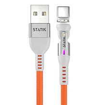 Statik 360 Universal Magnetic USB-A 2m Charging Cable
