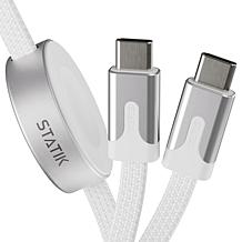 Statik MagStack Duo Apple Watch Charger & USB-C 1.5m Cable