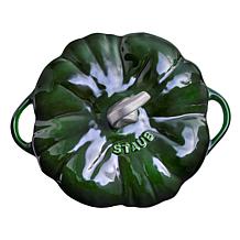 Staub Cast Iron 3.5-qt Pumpkin Cocotte w/Stainless Stem