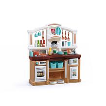 Melissa & Doug Wooden Chef's Pretend Play Toy Kitchen – Pink/Wh - 9348472