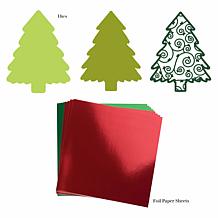 Stephanie Barnard Fold-It Christmas Card Die Set